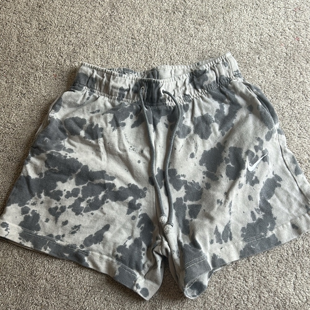 Nike Gray Athletic Camouflage Shorts